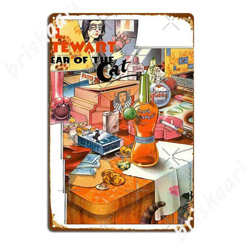 Al Stewart Year Of The Cat Metal Signs Wall Mural Party Design Plates Metal Posters