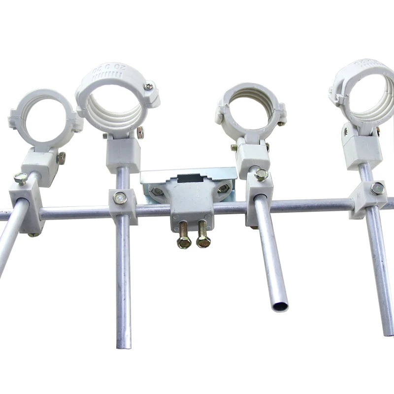 Кронштейн держателя Lnb Ku Band для 5 Lnb, высококачественная алюминиевая трубка и пластиковое крепление, держатель LNB с несколькими подачами
