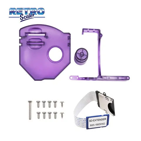 रेट्रोस्केलर पारदर्शी रंगीन GDEMU रिमोट SD कार्ड माउंट किट, SEGA ड्रीमकास्ट के लिए एक्सटेंशन एडाप्टर 8 best sales ड्रीमकास्ट आरजीबी - №2