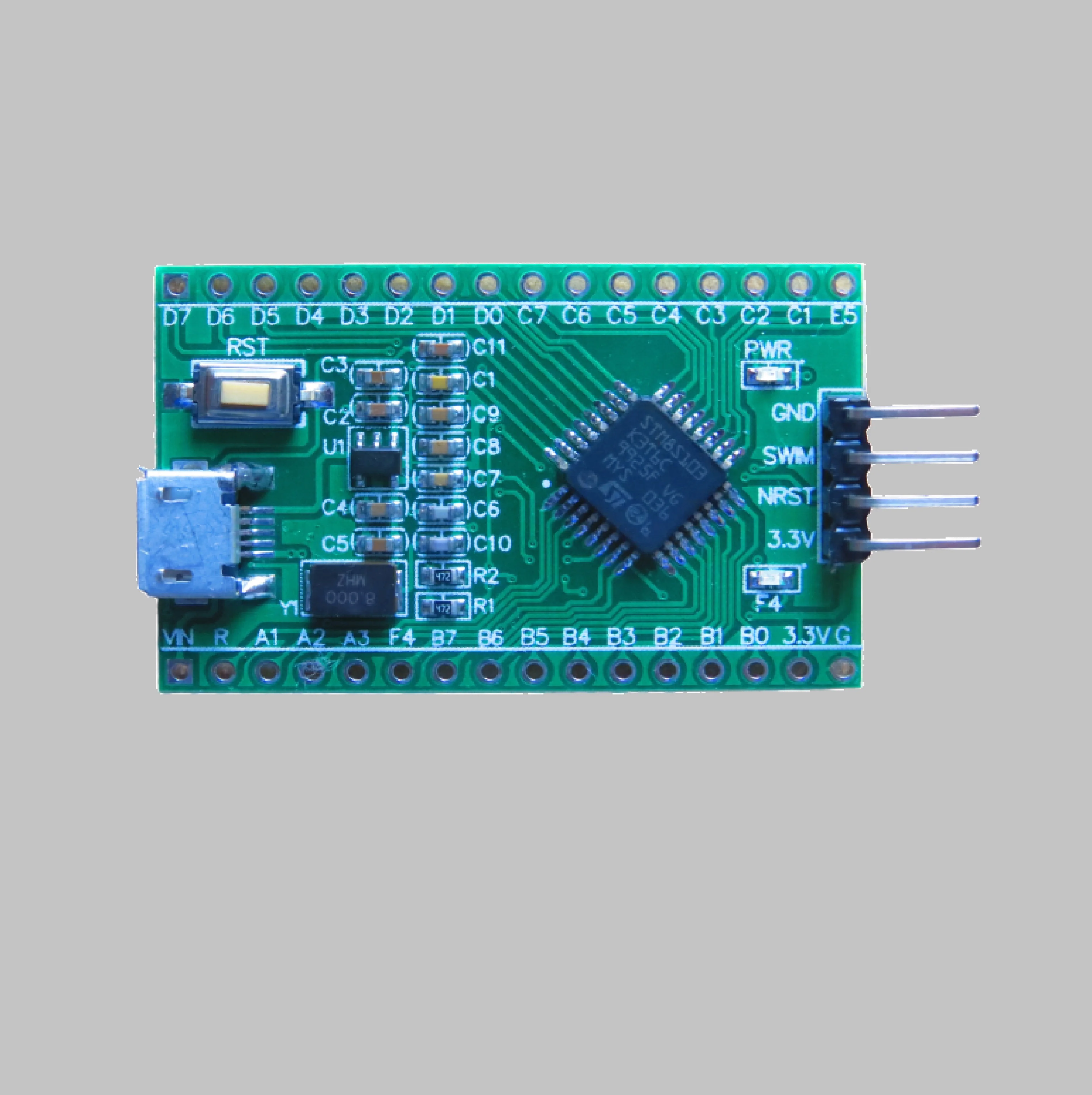 

STM8S103K3T6 Core Board Lqfp32 Minimum System S003 New Product Evaluation and Development Board