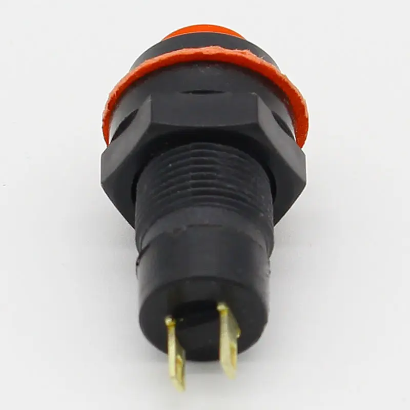 6pcs Self-locking Push Button Switch 10mm