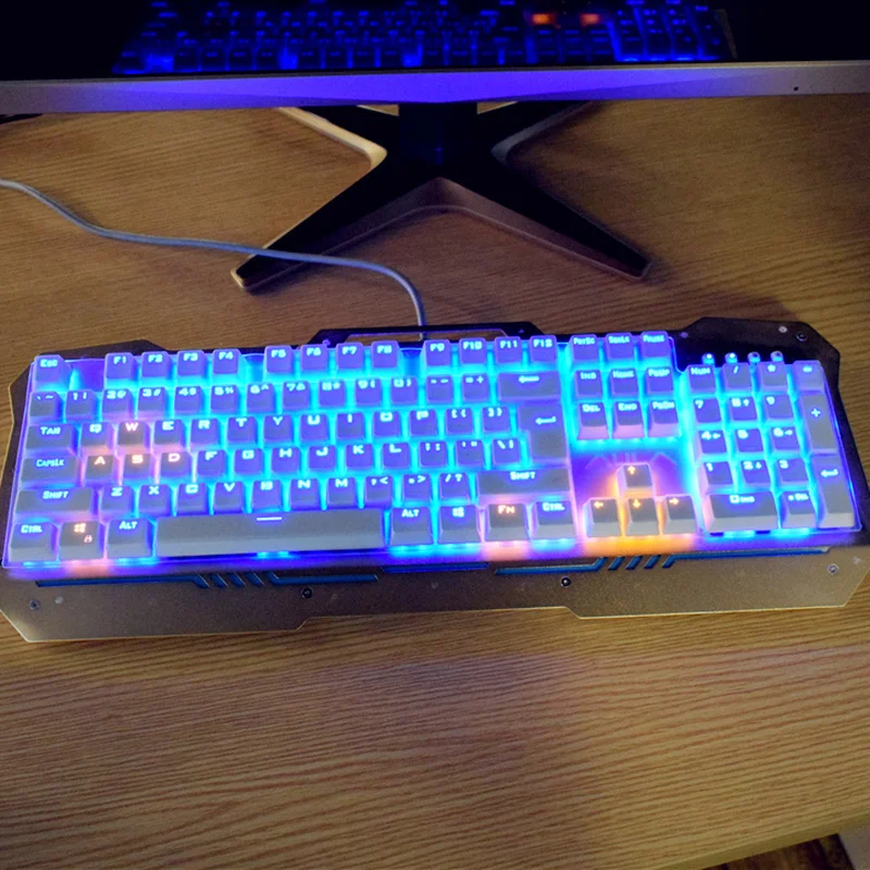 Keyboard Protection for Second-generation Mechanical Keyboard Film F2008 F2010 Silicone 104-key Keyboard Sticker Dust Cover