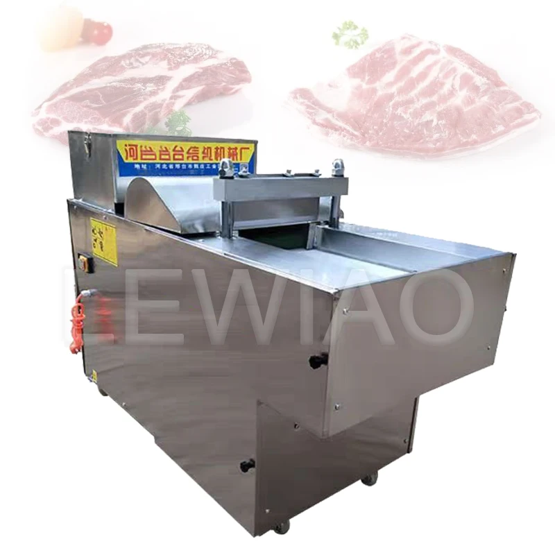 Commercial Beef Cutter Duck Dicer Cube Chicken Frozen Slicer Machine Meat Cutting Equipment