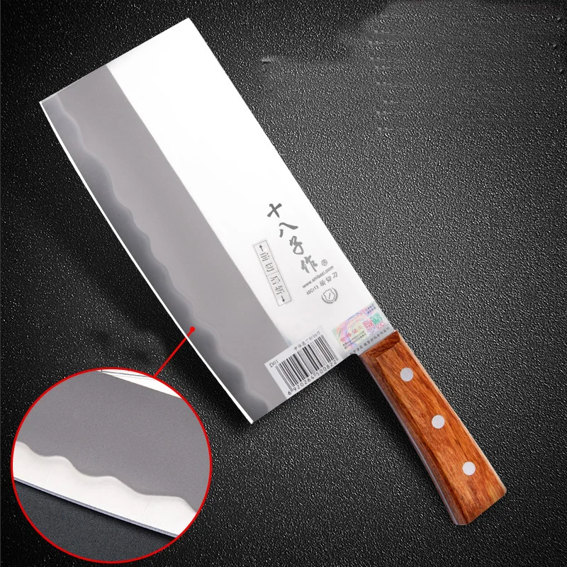 Cleaver Knife Japan Kitchen Chef Knives Wood Handle Meat Fruit Vegetable Fish Butcher Knife Chinese Cleaver High Carbon Knives
