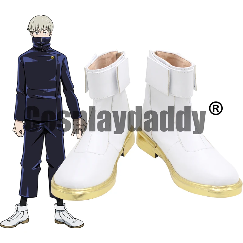 Jujutsu Kaisen Sorcery Fight Tokyo Metropolitan Magic Technical College Toge Inumaki Anime Cosplay Shoes Boots X002