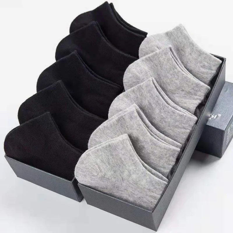 10 Pairs Women Breathable Sports socks Solid Color Boat Comfortable Cotton Ankle Socks Wholesale