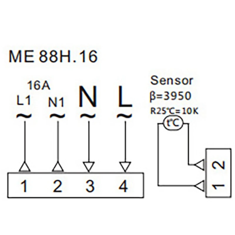 ME81H Smart Thermostat Digital Temperature Controller Circulation Programmable Electric Underfloor Heating