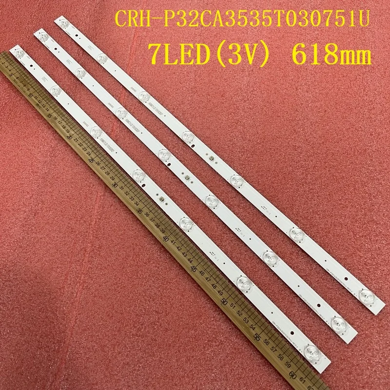 LED strip (3)for BLAUPUNKT 32/133I 32/1330-WB-11 32/133DVD V320BJ7-PE1 B32G136 HWV325BC LC320DXE SF R1 CRH-P32CA3535T030751U