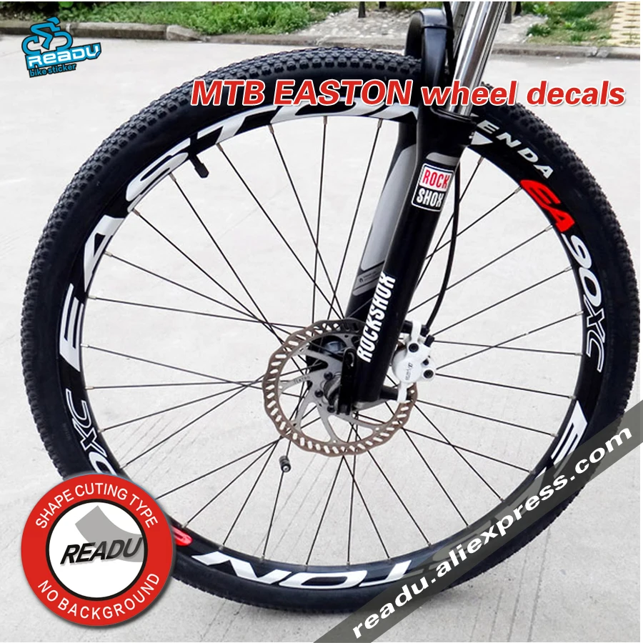 EA90XC rad set aufkleber bike 26 / 27.5/29 zoll räder mountainbike felge aufkleber fahrrad aufkleber felgen reflektierende aufkleber