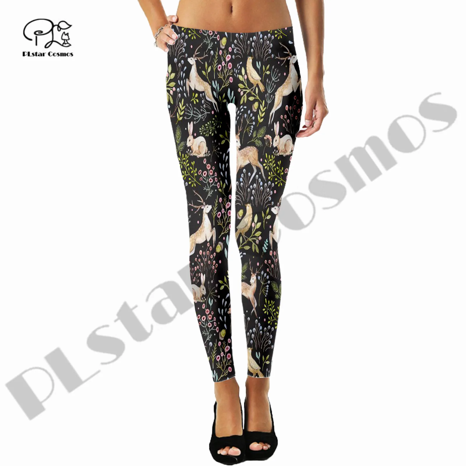 PLstar Cosmos Newest Women 3Dprint Tattoo Sushi Rooster Leggings Plus US Size Workout Leggings Slim Pants Sexy Fitness Leggings2