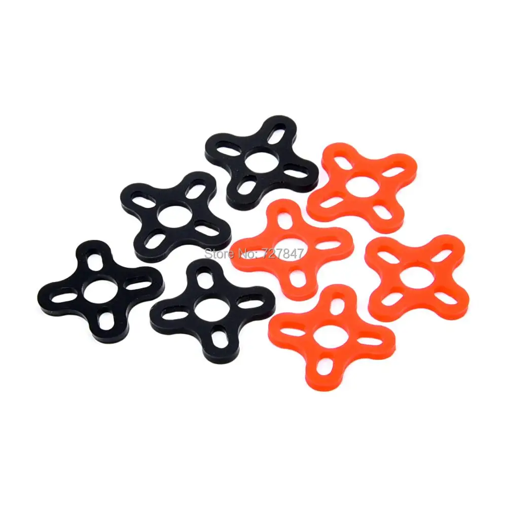 4/20PCS Motor Soft Mount Silicone Pad Spacer Damper Anti-vibration Absorber for 13/14/15 Series Motor FPV Racing