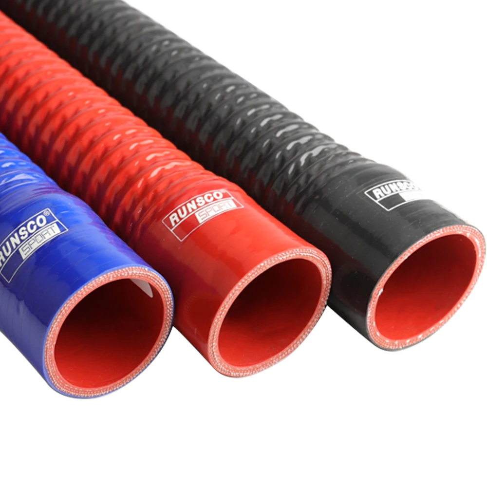 Silicone Flexible Hose for Water Radiator Tube High Pressure for Supercharger Pipe Intercooler Tube ID 36 38 40 42mm