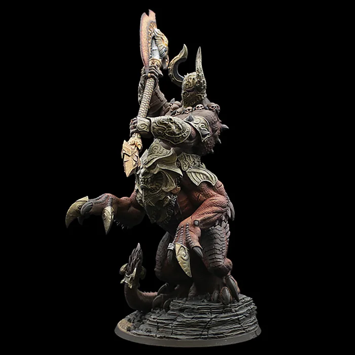 

New Unassembled 182mm ancient fantasy man warrior (WITH BIG BASE ) Resin Figure Unpainted Model Kit