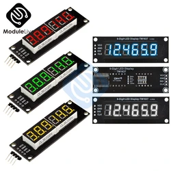 Nuovo TM1637 6 Bit 5V Digital Display A LED Module Per Arduino 7 Segmenti Da 0.36 Pollici Decimale Orologio Rosso Anodo tubo Doppio Dots Modulo