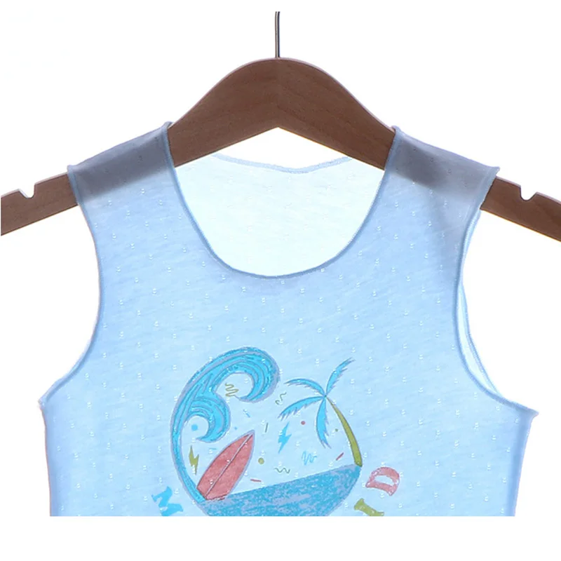 Baby clothes jumpsuit baby bodysuit pyjamas kid clothes round neck baby boy girls clothes sleeveless children ventilate clothing