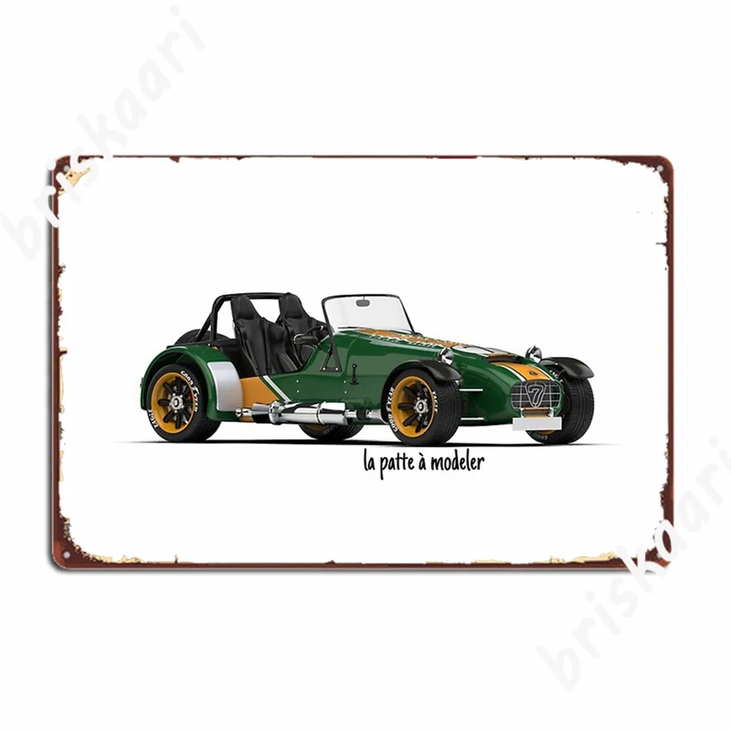 Caterham Lotus Super Seven Metal Signs Wall Cave Garage Club Poster Printing Tin sign Posters