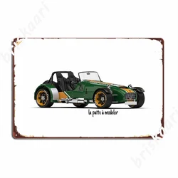 Bruci Lotus Super Seven targhe in metallo Wall Cave Garage Club Poster stampa Poster in metallo Poster