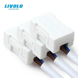 Livolo Free Shipping,Lighting Adapter,The Saviour Of The Low-wattage LED Lamp , White Plastic Materials,3pcs/Lot VL-PJ01