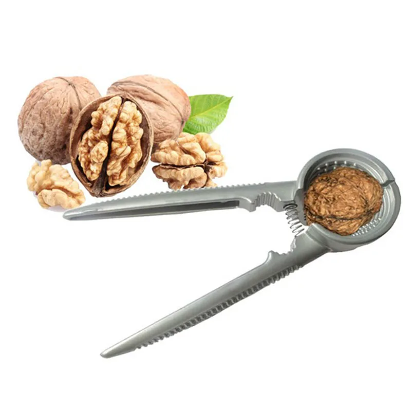 Hot Multifunction Crack almond Walnut Pecan Hazelnut Hazel Filbert Nut Kitchen Nutcracker shell Clip Tool Clamp Plier Cracker