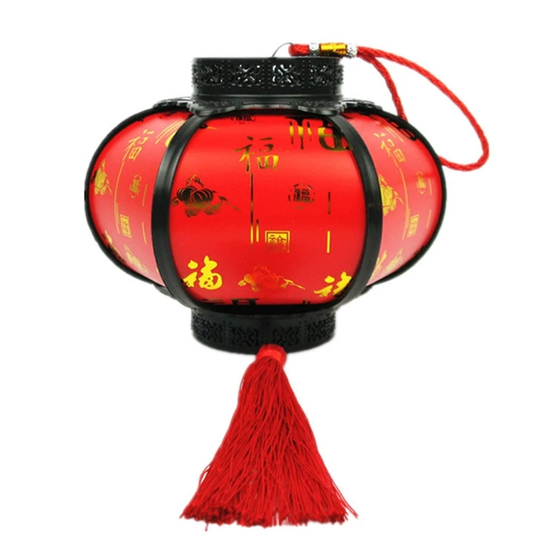 Household Chinese New Year Chinese style LED luminous children's portable lantern decoration wall-mounted luminous lantern