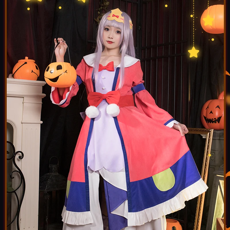 CosplayLove Sleepy Princess In The Demon Castle Princess Syalis Cosplay Costume Cute Dress For Female Girl Halloween