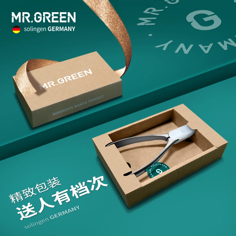 MR.GREEN Nail clipper Ingrown toenail nail clippers, Podietry Correction tweezers, Cuticle Cutter, Paronychia, Pedicure