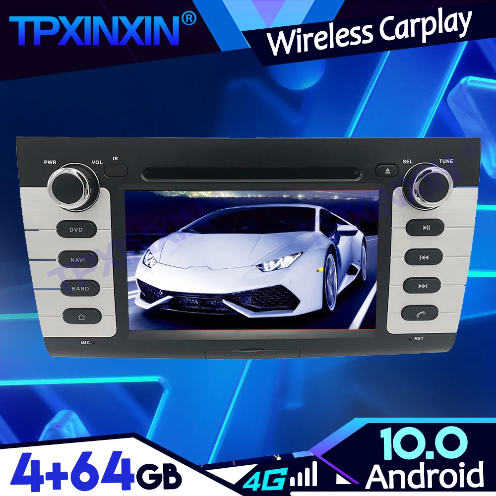 PX6 IPS Carplay Android 10.0 4+64G For SUZUKI SWIFT 2004-2010 Tape Recoder Multimedia Player Head Unit Navigation GPS Auto Radio