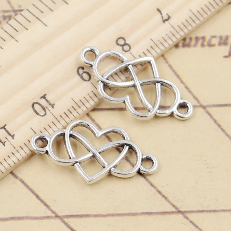 20Pcs Charms Heart …