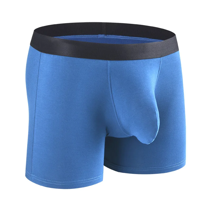 Do Not Miss It!  Men Comfortable Soft Modal Boxer Independent U Convex Sport Boxershorts Underwear