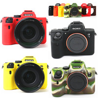Silicone Armor Skin Case Cover Camera Bag For Sony ZV-E10II A6700 A7C ZV1 A7S A7R IV A7 III II A7III A7M3 A7RM4 A7M2 A9II A9M2