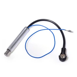 Conversion Cable DAB+ Antenna AM/FM ISO Jack to ISO Male Signal Amplifier Radio Antenna Aerial for Car Radio