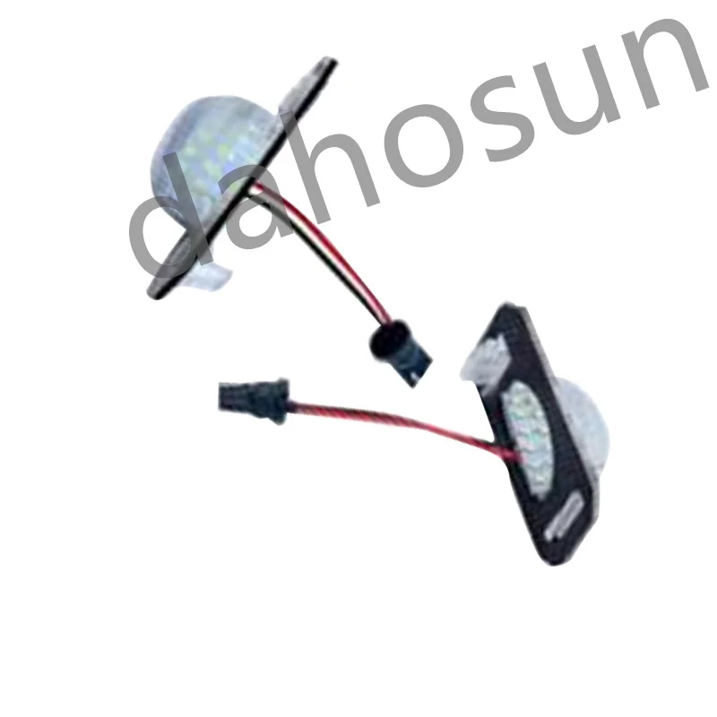 2Pcs Dahosun White LED License Light Compatible With Honda Crosstour 11-14 Spirior  09-15  Elysion 13-15 Jade 13-15 Crider 13-15