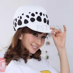 1 PC One Piece Anime Cosplay Doctor Hat Trafalgar Law Cap Halloween Gift