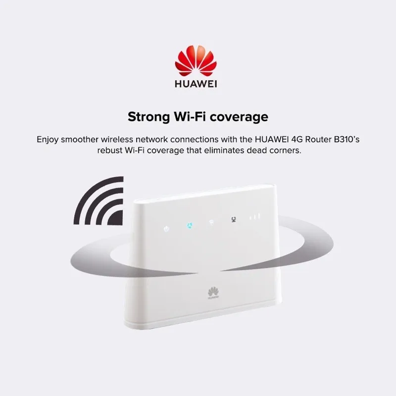 Unlocked HUAWEI LET CPE Router B315s-936 wireless modem 4g wifi router with sim card Category 4 RJ11 Port  mobile hotspot router