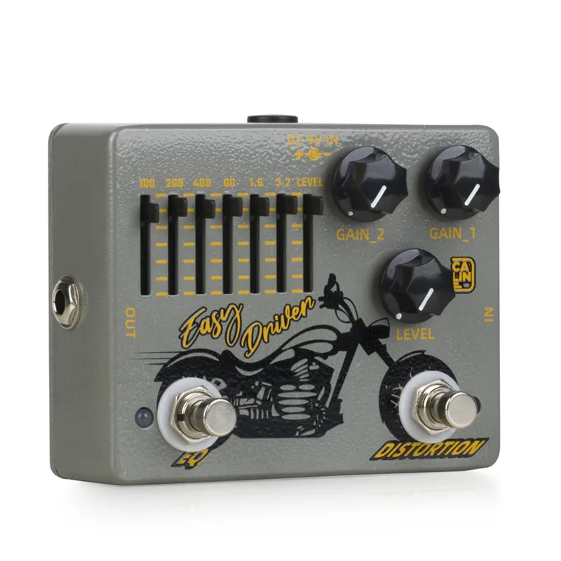 Caline DCP-04 EASY coupon VER Distortion EQ Effprotected Pedal JEAccessrespiration touristes JEPedal