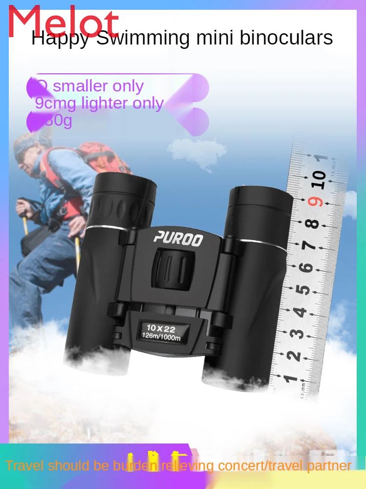 Mini Telescope High Magnification Binocular Night Vision Mini Small Portable