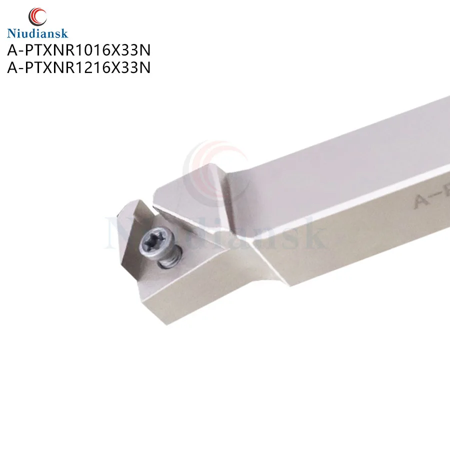 1pc External Turning Tool Holder A-STXNR1016X33N CNC Lathe Cutting Tools A-STXNR1216X33N Spring Steel Tool Arbor,For TNMG Insert