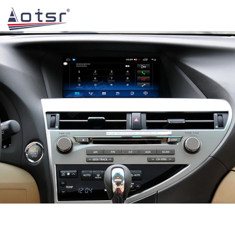Apple Carplay Wireless Radio Automotive Android 14 For Lexus RX RX270 2009~2014 GPS Navigation Multimedia Car Stereo Head Unit