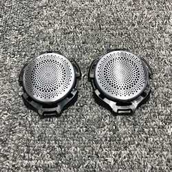 Car rear Door Tweeter Cover For Mercedes Benz W213 W205 E C GLC Class Series hifi horn High quality silver speaker cover trim