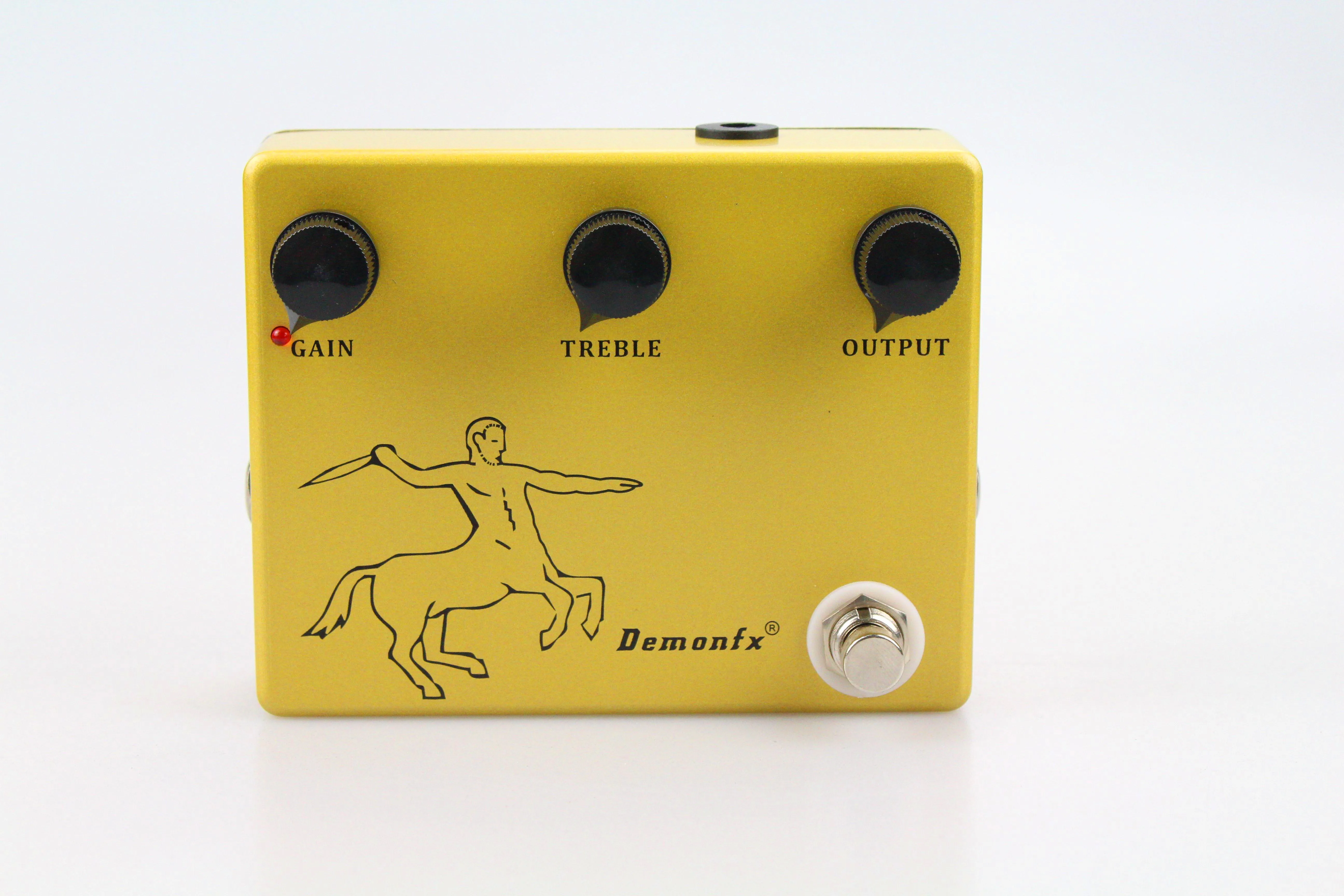 DemonFX High quality Handmade Clone KlonCentaur GOLD PROFESSIONAL OVERDRIVE Guitar Effects Pedal