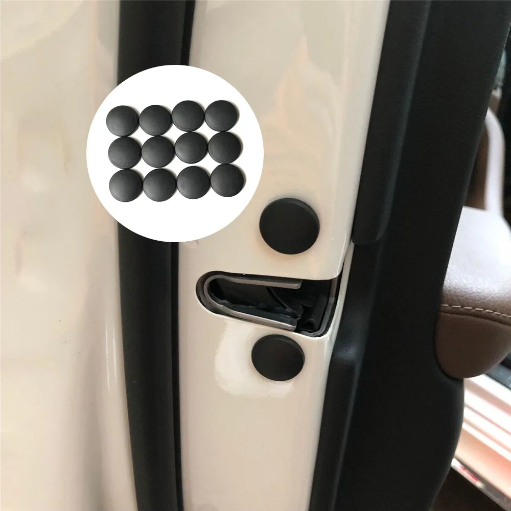 12pcs Car Door Lock Screw Protector Cover For Buick REGAL Lacrosse Avenir ENCORE Enclave Envision Royaum VERANO Avista Cascada