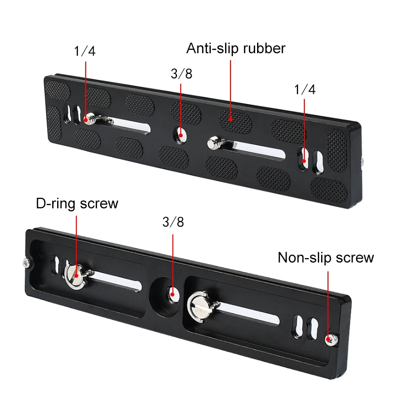 유니버셜 퀵 릴리스 Dslr 카메라 볼 헤드 마운트 플레이트 Arca 스위스 클램프 삼각대 용 알루미늄 사진 액세서리