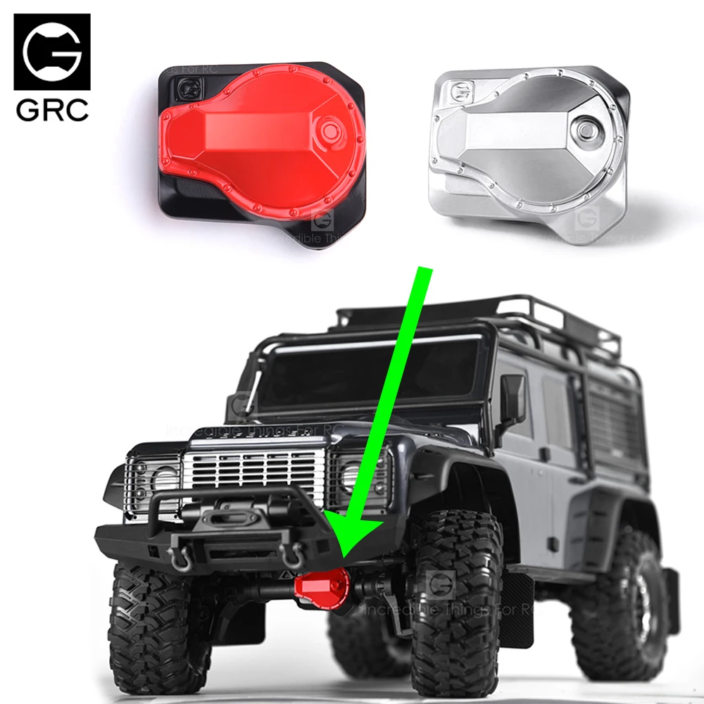 RC Car GRC wilderness Metal bridge Axle cover front / rear differential cover 8280 for 1/10 TRX4 Defender TRX6 G63