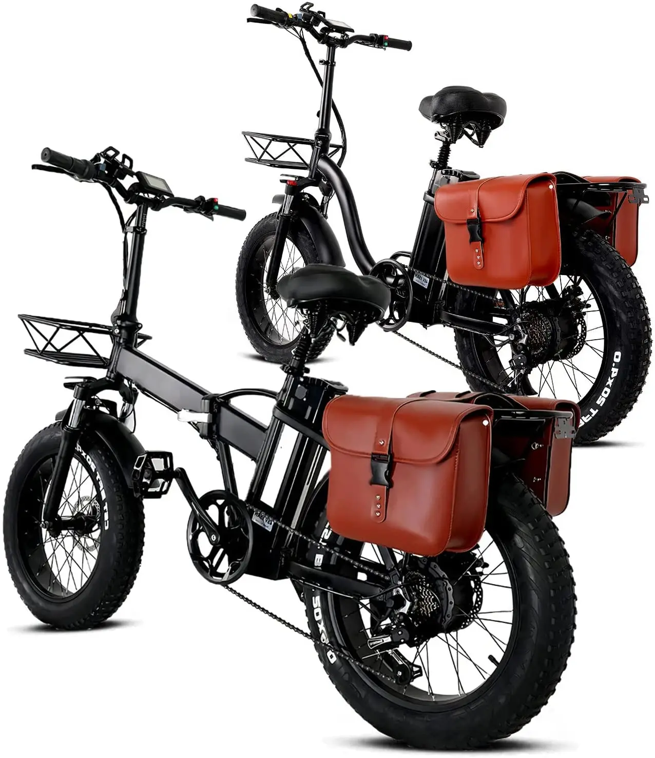 

EU Stock Pack Of 2 E-bike Y20 & GW20 Folding Bike 20 Inch Electric Bikes For Adults,750w Motor 7-speed 48v 15ah E-bike