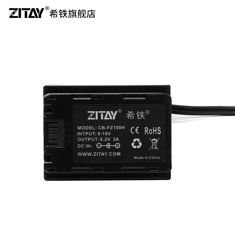 ZITAY NP-FZ100 to D-TAP Dummy Battery For  Sony  A7C A6600 Camera