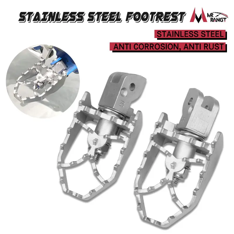 Motorcycle Pegs Pedal Footpegs Footrest For DUCATI Scrambler 800 400 1100 Multistrada 950 1200 1260 Hypermiotard 821 939 950