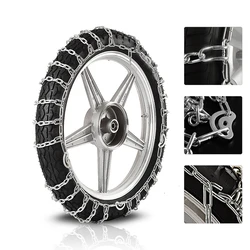 1 two-wheeled motorcycle snow chain bold encryption mud mountain road snow tire chain safety chain