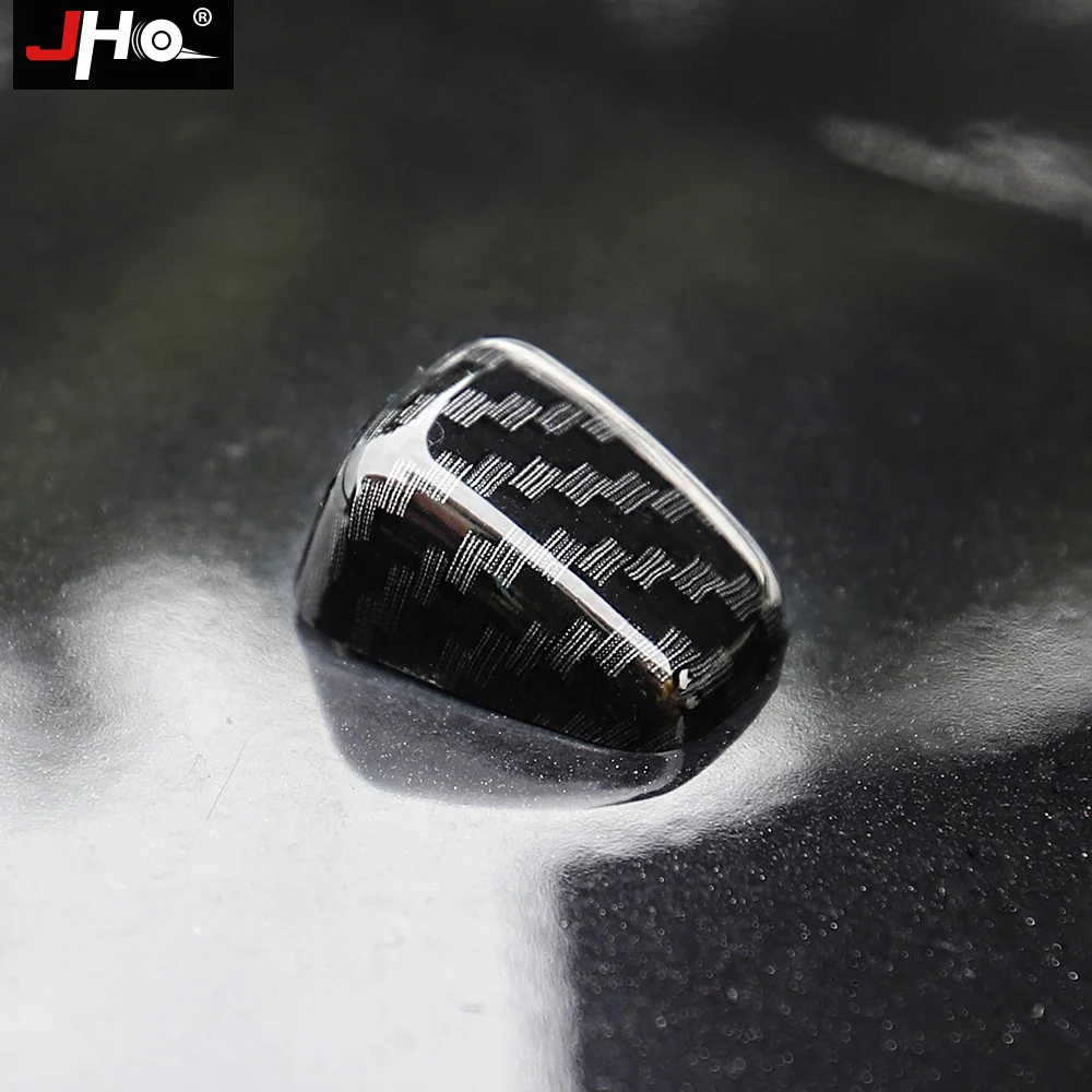 

JHO ABS углеродного Омыватель лобового стекла автомобилей насадка Кепки Накладка для 2014-2019 Jeep Grand Cherokee 2017 2016 2015 WK2 2018 аксессуар