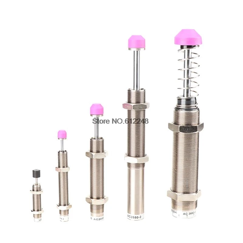 AC Oil buffer Pneumatic Hydraulic Shock Absorber Damper AC0806 AC1005 AC1008 AC1210 AC1410 AC1412 AC1416 AC1420 AC1425 AC2025