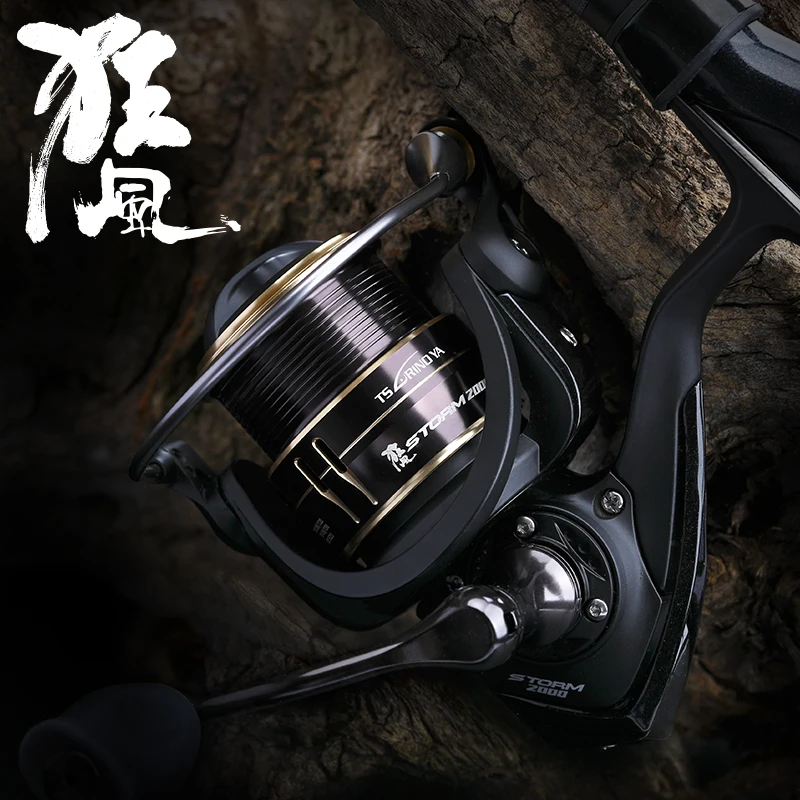 TSURINOYA Fishing Reel ST 2000S 2500S 3000S 5.2:1 7KG Drag Lightweight Lure Spinning Reel 8+1 Bearing Metal Spool Smooth Wheel